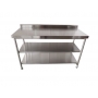 MESA DE PAREDE COM 2 PRATELEIRAS LISAS